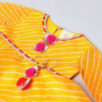 Bandhani Sunshine Sharara Set - BYB PREMIUM