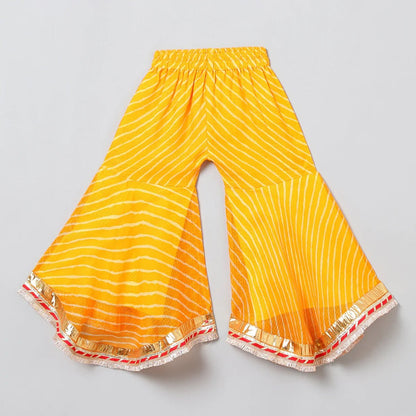 Bandhani Sunshine Sharara Set - BYB PREMIUM