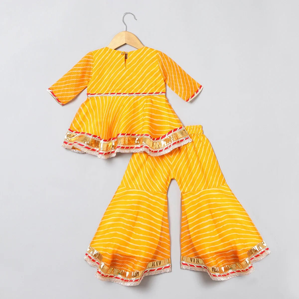 Bandhani Sunshine Sharara Set - BYB PREMIUM