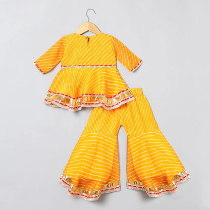 Bandhani Sunshine Sharara Set - BYB PREMIUM