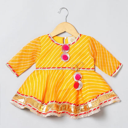 Bandhani Sunshine Sharara Set - BYB PREMIUM