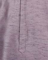 Boys Lavender Kurta Pajama Set with Embroidered Jacket – Ethnic Festive Wear - BYB PREMIUM