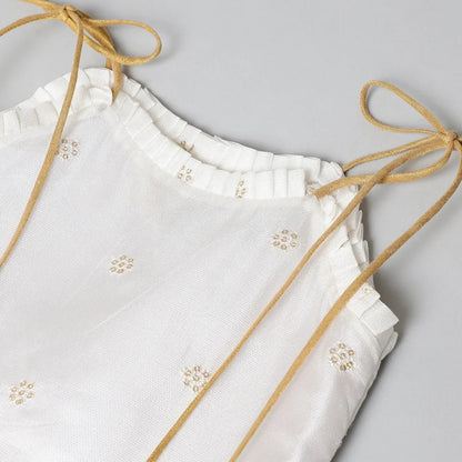 Butterfly Bloom Tissue Silk Lehenga Set - BYB PREMIUM