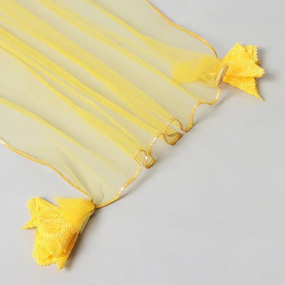 BYB PREMIUM GIRLS HEAVILY EMBRIDERED GEORGETTE LEHENGA CHOLI WITH DUPATTA - BYB PREMIUM