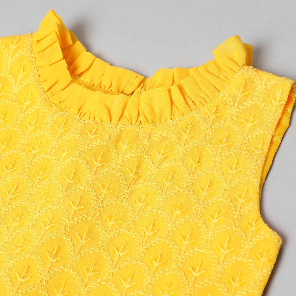 BYB PREMIUM GIRLS HEAVILY EMBRIDERED GEORGETTE LEHENGA CHOLI WITH DUPATTA - BYB PREMIUM