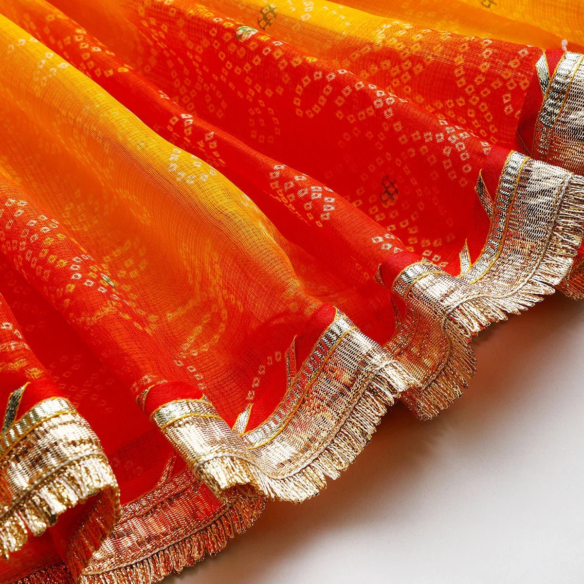 Byb premium kota doria gota embellished strapy top skirt set   byb premium