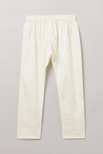Load image into Gallery viewer, BYB White Cotton Kurta Pajama Set - BYB PREMIUM
