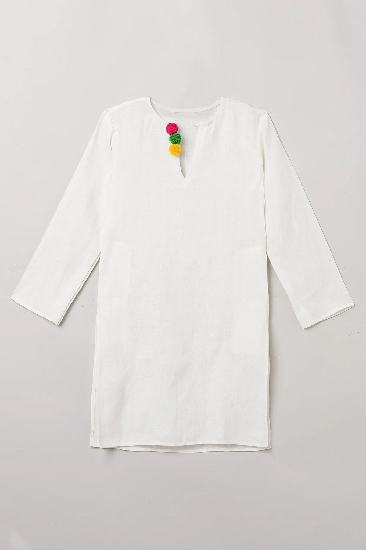 Byb white cotton kurta pajama set   byb premium