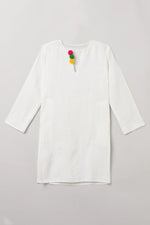 Load image into Gallery viewer, BYB White Cotton Kurta Pajama Set - BYB PREMIUM

