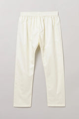 BYB White Cotton Kurta Pajama Set - BYB PREMIUM