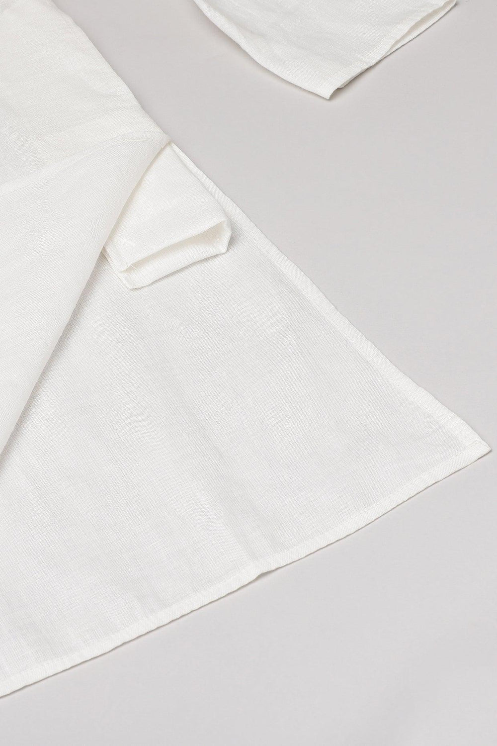 BYB White Cotton Kurta Pajama Set - BYB PREMIUM