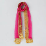 Load image into Gallery viewer, Chanderi Halter Neck Lehenga Set for Girls - BYB PREMIUM
