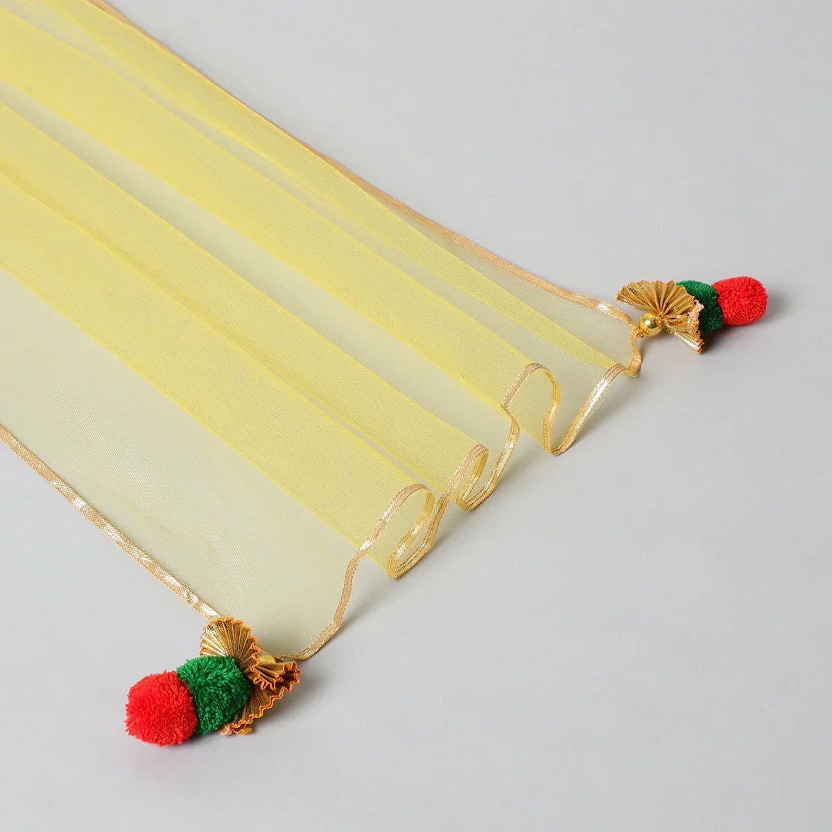 Dark Green Raw Silk Lehenga Choli Set for Girls - BYB PREMIUM