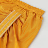 Dark Yellow Dola Silk Kurta Dhoti Set for Boys - BYB PREMIUM