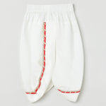 Load image into Gallery viewer, Dola Silk Kurta &amp; Dhoti Set with Pearl-Embellished Ganesha Embroidery - BYB PREMIUM
