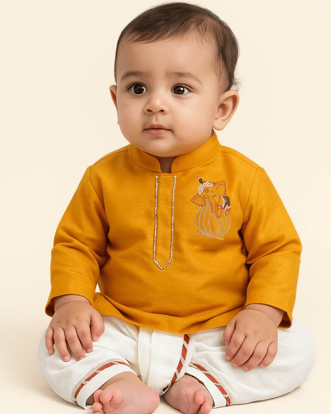 boy's ethnic kurta pajama set for wedding wear