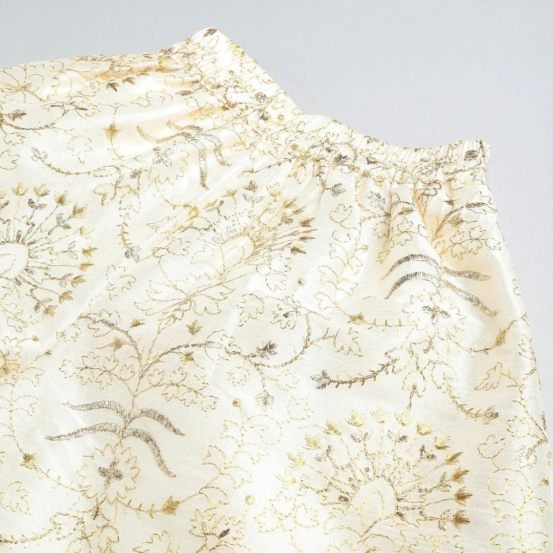 Embroidered Blazer and Culotte Set - BYB PREMIUM