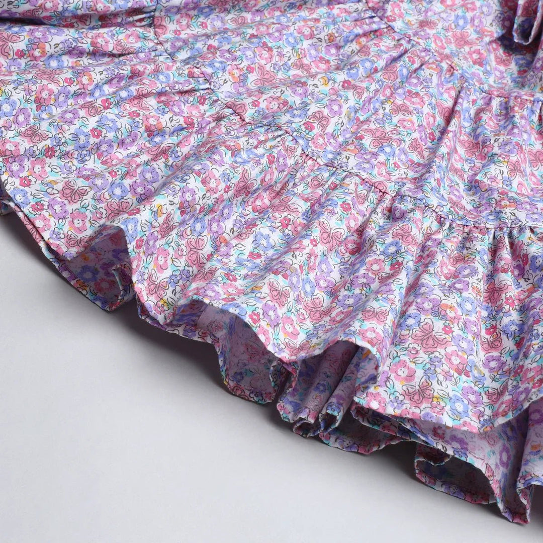 Floral Strap Dress - BYB PREMIUM