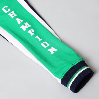 Game On Varsity Cotton Bomber Jacket – Navy Blue - BYB PREMIUM