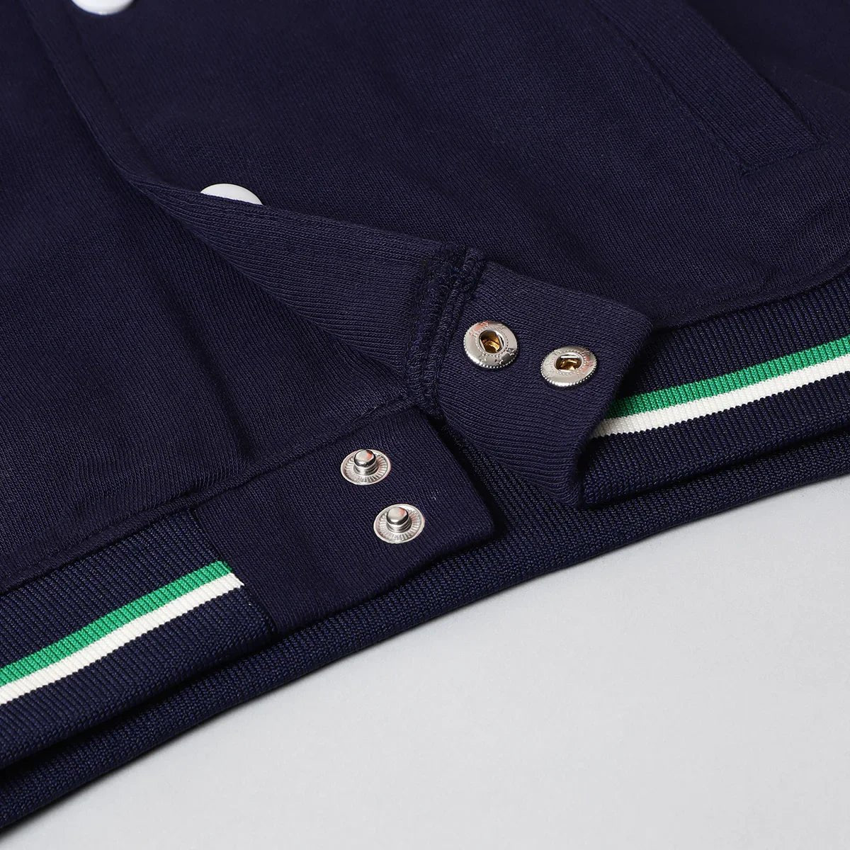 Game on varsity cotton bomber jacket – navy blue   byb premium
