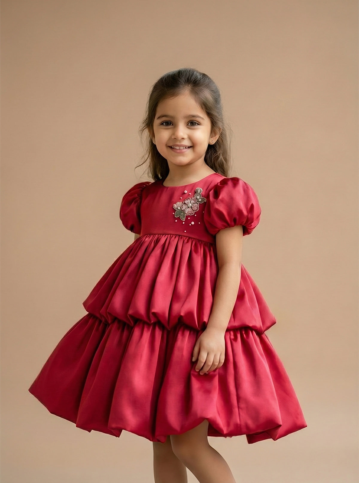Girls party wear dress for celebrations
