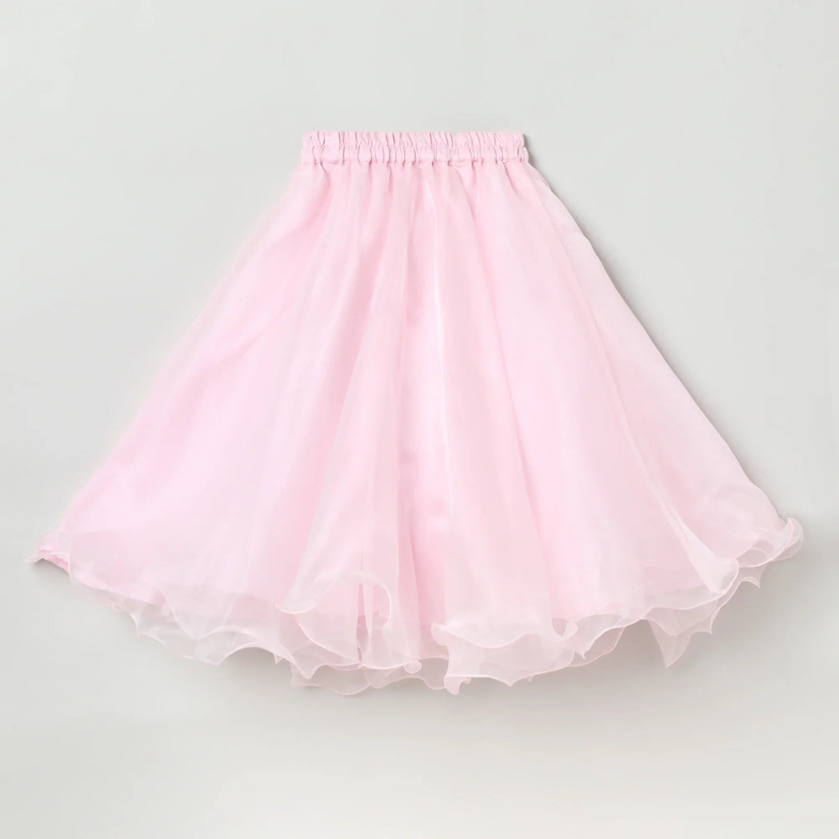 Girls floral embroidered crop top with pink skirt | party & festive wear   byb premium
