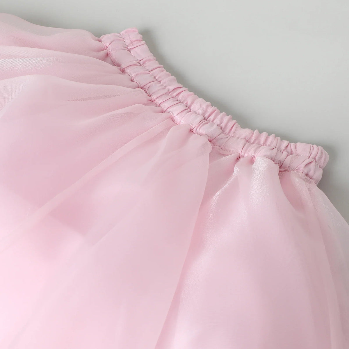 Girls floral embroidered crop top with pink skirt | party & festive wear   byb premium