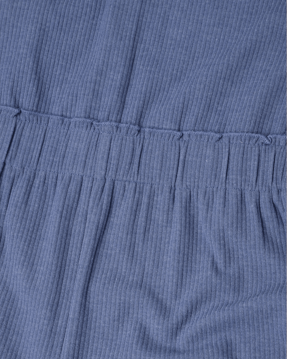 Girls Linen Lurex Co-ord Combo Set – Blue Jumpsuit & Embroidered Top with Shorts (Pack of 2) - BYB PREMIUM