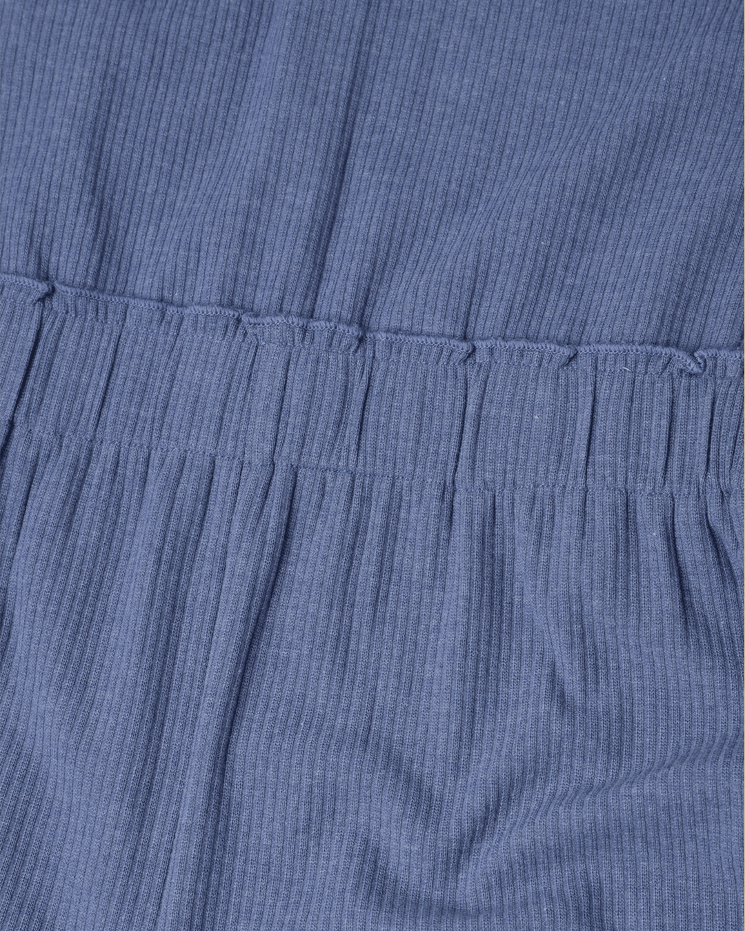 Girls Linen Lurex Co-ord Combo Set – Blue Jumpsuit & Embroidered Top with Shorts (Pack of 2) - BYB PREMIUM