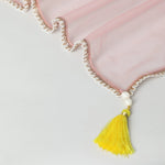 Load image into Gallery viewer, Girls Pink Mirror‑Work Lehenga Set with Halter Top and Dupatta - BYB PREMIUM
