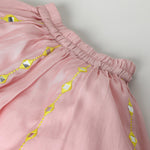 Load image into Gallery viewer, Girls Pink Mirror‑Work Lehenga Set with Halter Top and Dupatta - BYB PREMIUM
