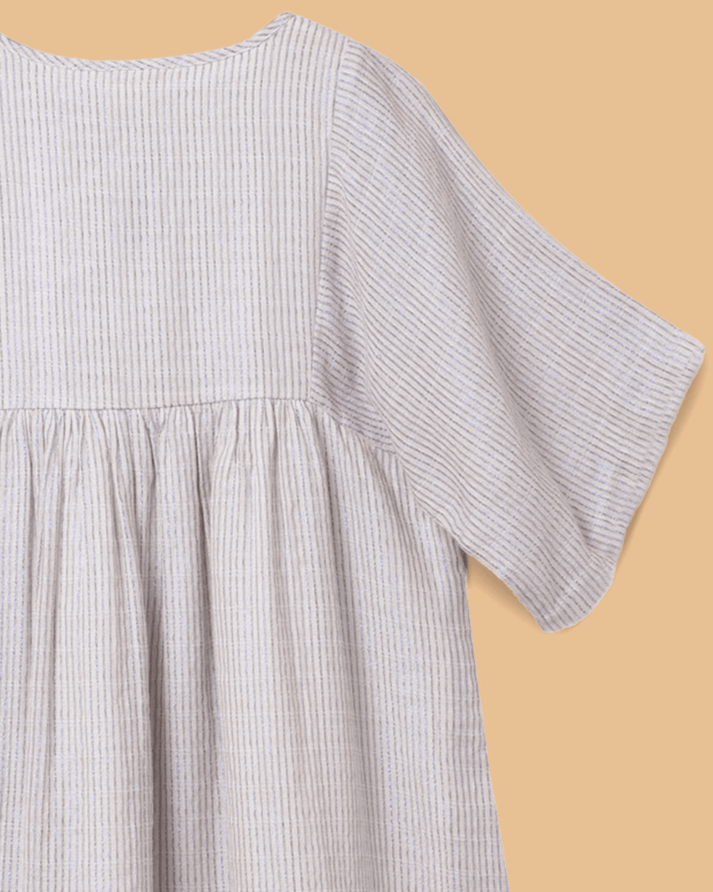 Girls Viscose Moss Dress Combo Set – Mustard Solid Dress & Embroidered Beige Dress (Pack of 2) - BYB PREMIUM