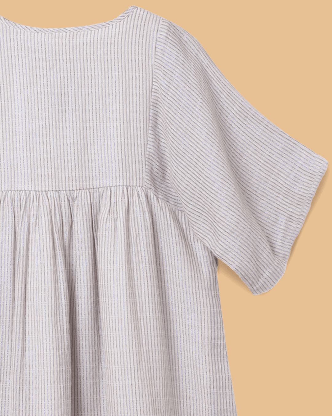 Girls Viscose Moss Dress Combo Set – Mustard Solid Dress & Embroidered Beige Dress (Pack of 2) - BYB PREMIUM