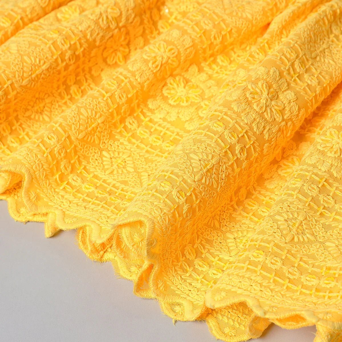 Golden Glow Embroidered Sharara Set - BYB PREMIUM