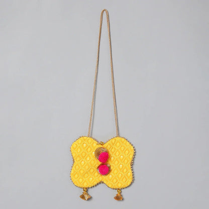 Golden Glow Embroidered Sharara Set - BYB PREMIUM