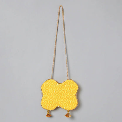 Golden Glow Embroidered Sharara Set - BYB PREMIUM