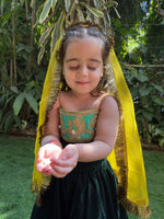 Load image into Gallery viewer, girls ethnic lehenga set for wedding celebrations

