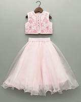 Hand Embroidered 3 pcs Skirt set - BYB PREMIUM
