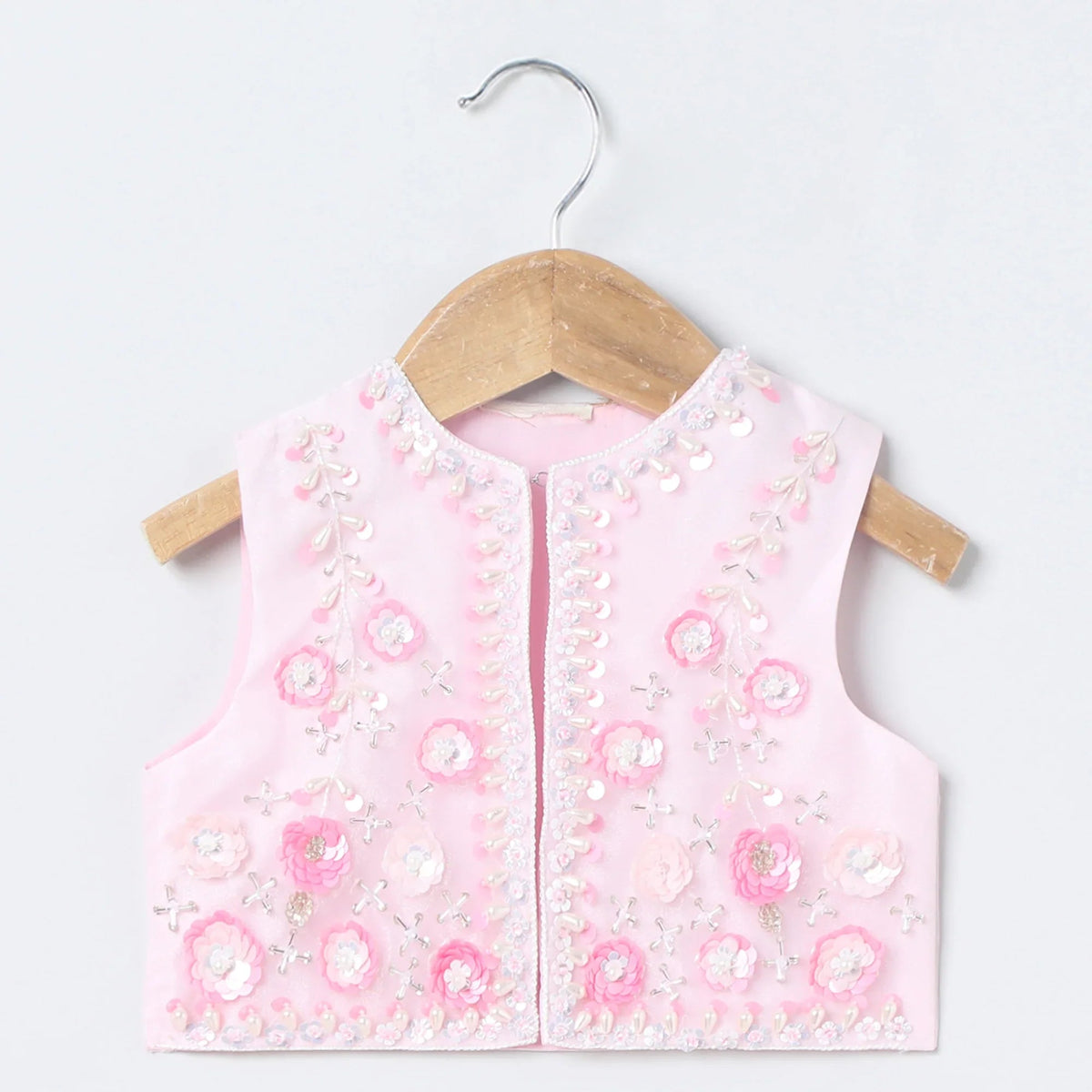 Hand embroidered 3 pcs skirt set   byb premium