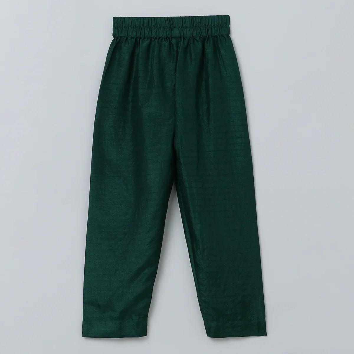 Jaipuri Elephant Print Red Kurta Pyjama Set for Boys - BYB PREMIUM