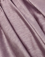 Lavender Raw Dupion Silk Girls Dress with Chanderi Top & Pearl Embroidery - BYB PREMIUM