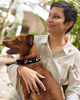 Luxury Dog Collar with Pearls & Charms | Stylish Pet Accessory - BYB PREMIUM