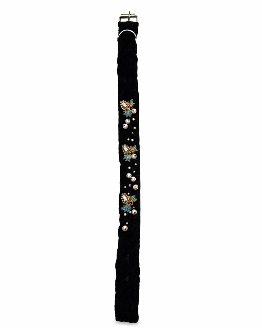 Luxury Dog Collar with Pearls & Charms | Stylish Pet Accessory - BYB PREMIUM