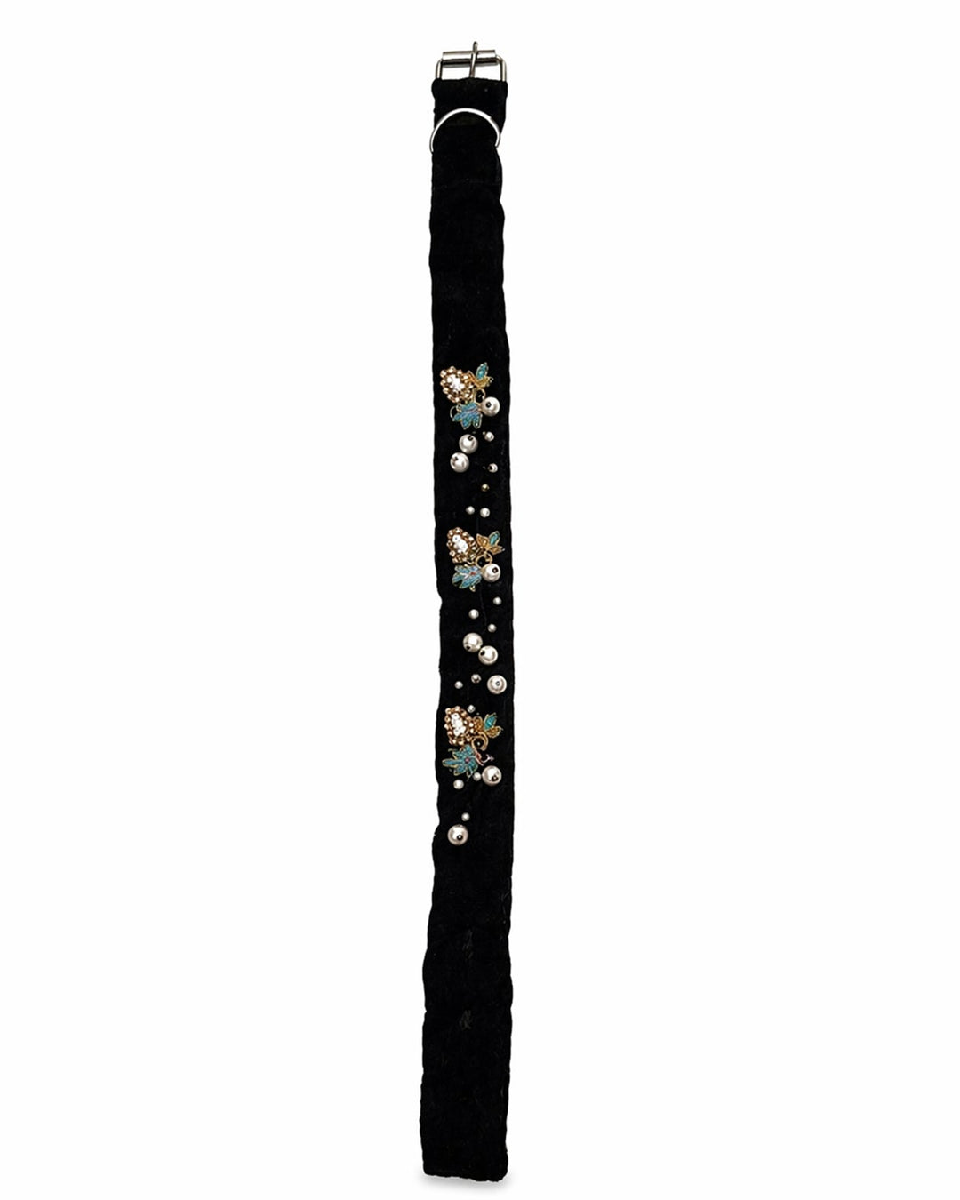 Luxury Dog Collar with Pearls & Charms | Stylish Pet Accessory - BYB PREMIUM