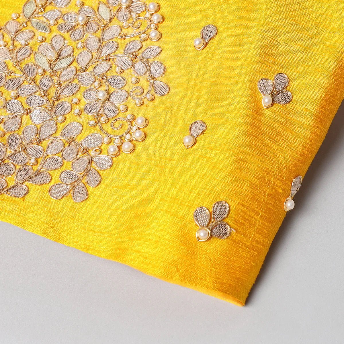 Marigold Mirror Gota Lehenga Set - BYB PREMIUM