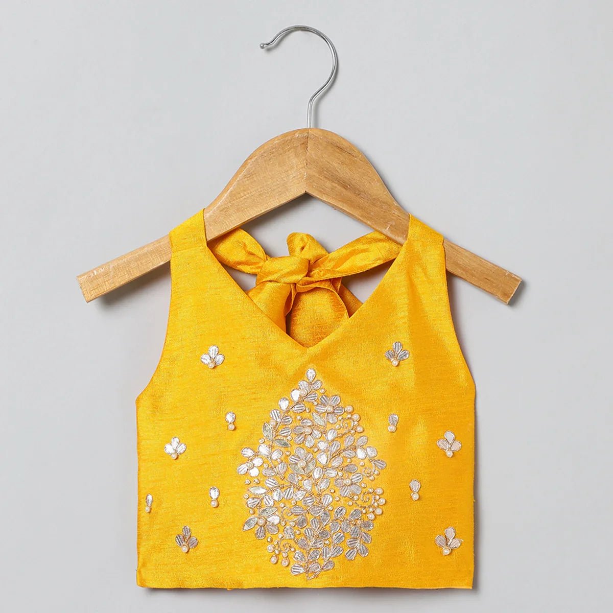 Marigold Mirror Gota Lehenga Set - BYB PREMIUM