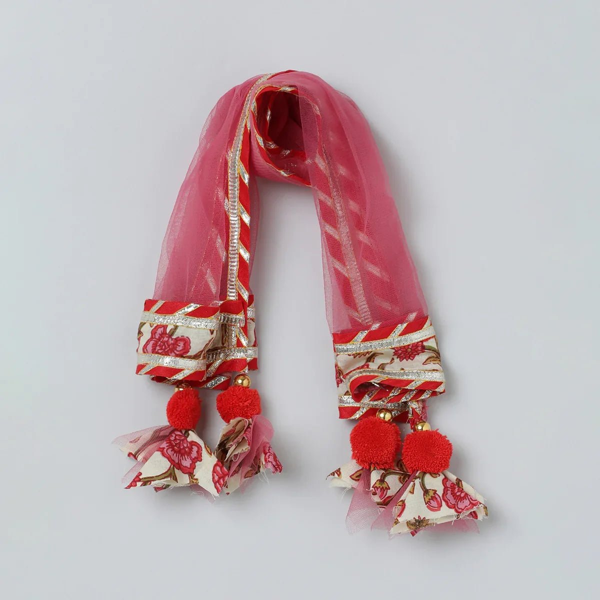 Multicolor Jaipur Floral Printed Kurti Sharara Set for Girls - BYB PREMIUM