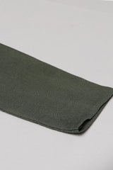 Olive Green Kurta Pajama Set - BYB PREMIUM