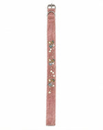 Load image into Gallery viewer, Pink Designer Dog Collar with Pearls &amp; Charms | Luxury Pet Accessory - BYB PREMIUM
