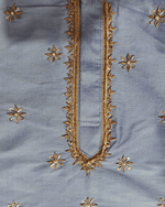 Load image into Gallery viewer, Powder Blue Embroidered Kurta Pajama Set for Boys - BYB PREMIUM
